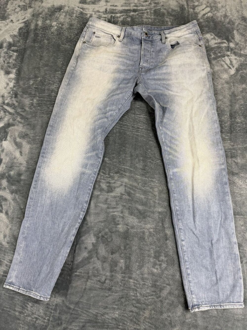 G-Star Raw 3301 Slim Fit Light Wash Mens Jeans 36x32